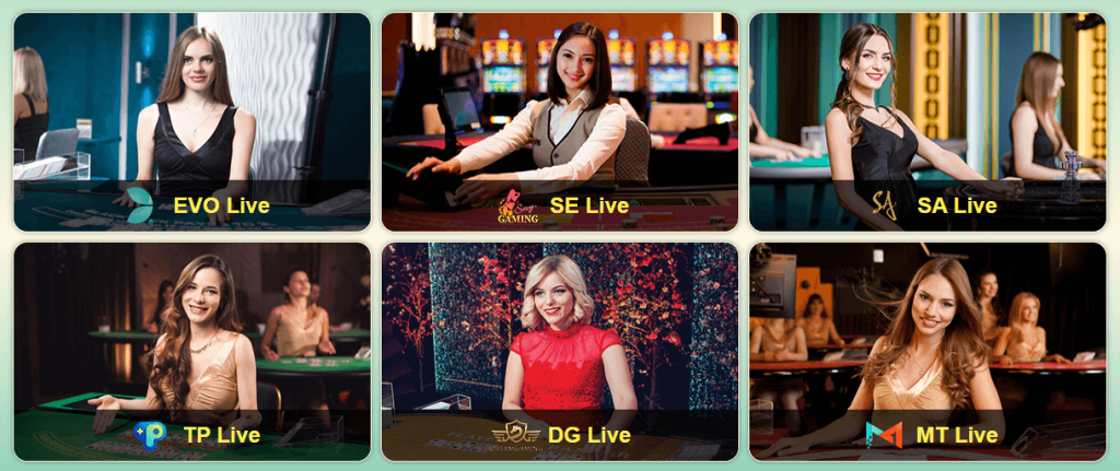 8k8 live casino providers
